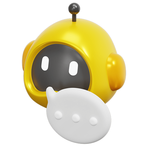 AI chatbot voice-based solution banner mockup