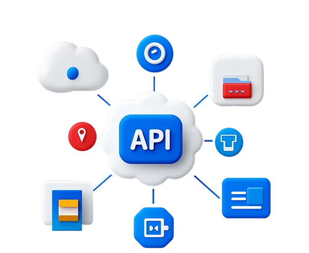 API integrations banner mockup