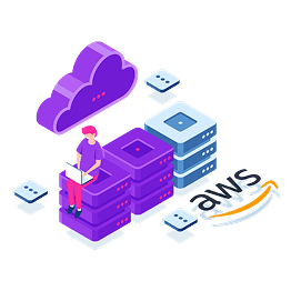 E-commerce development service overview illustration