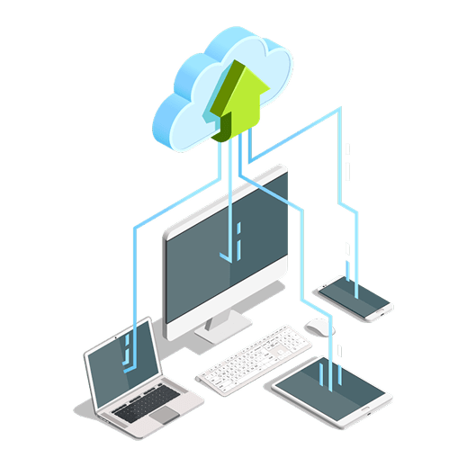 E-commerce AI-powered platform banner mockup