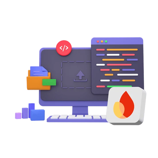 Firebase development approach visualization