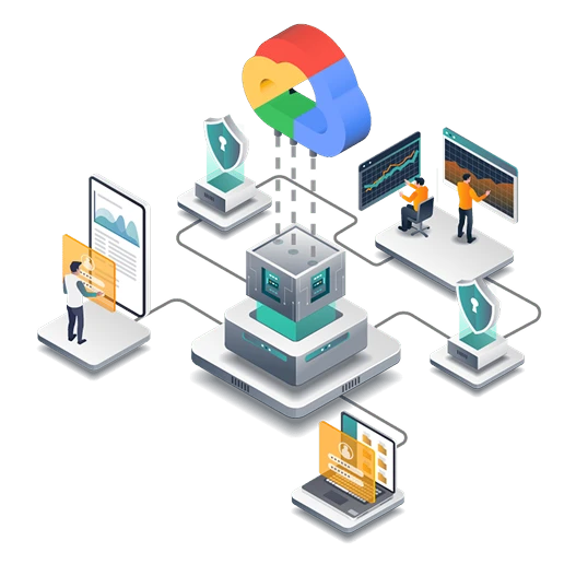 E-commerce AI-powered platform banner mockup