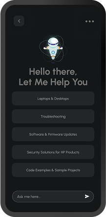 Mobile application development left banner mockup
