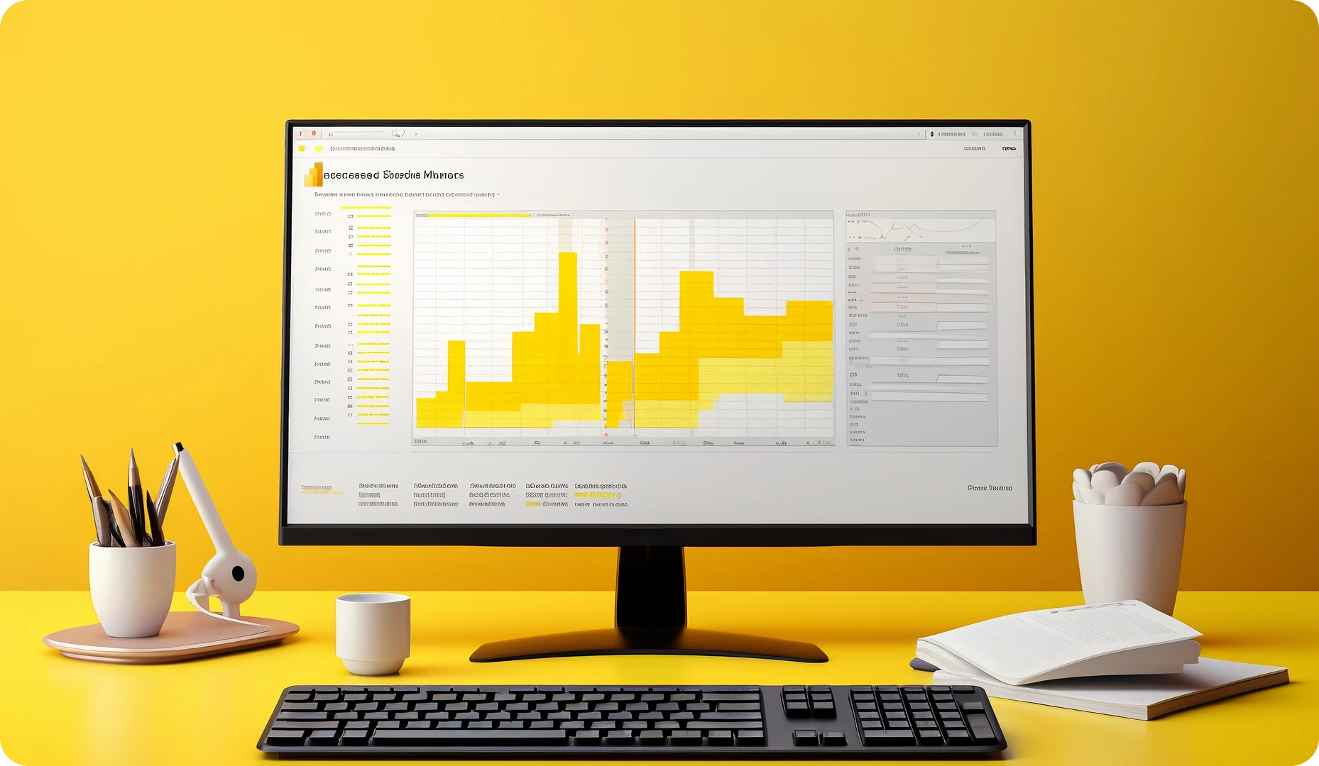 Power BI development approach and analytics visualization