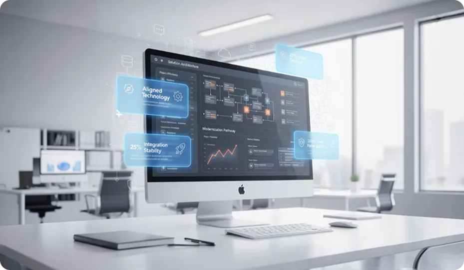 Solution Architecture service overview illustration