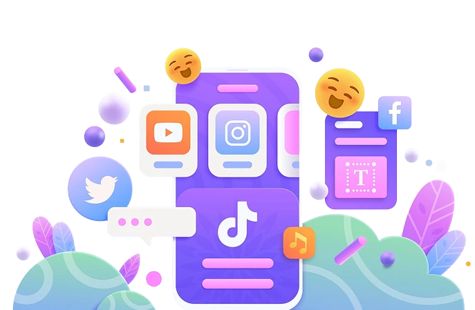 Flutter cross-platform development banner mockup