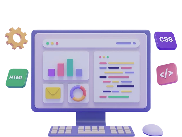 Java Spring Boot enterprise application banner mockup